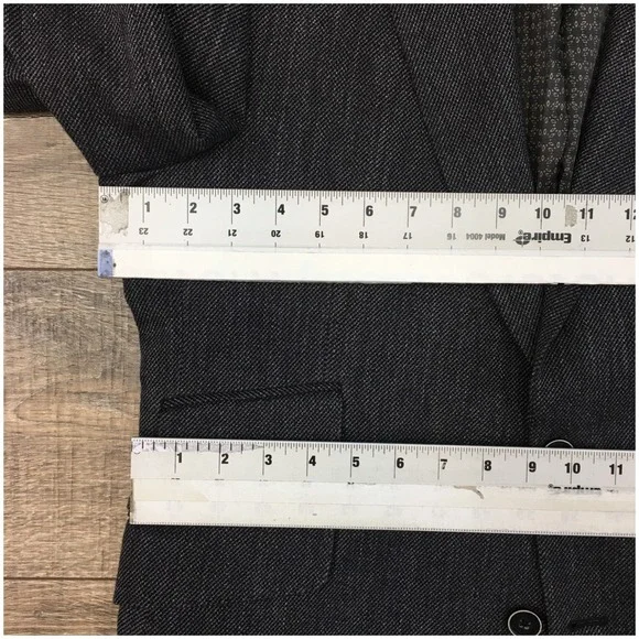 JOSEPH ABBOUD Mens Cotton Blazer Sport Coat Casual Jacket 40R Slim Fit Suit